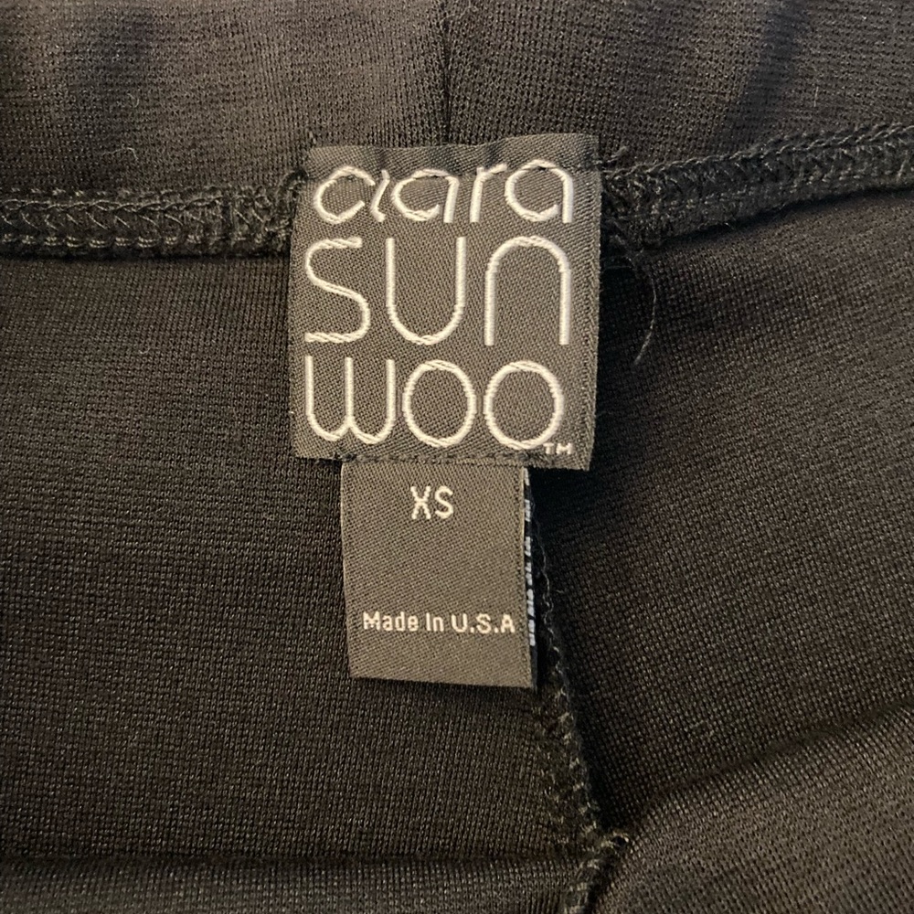 Clara Sunwoo ponte knit slim fit rider pant/legging
